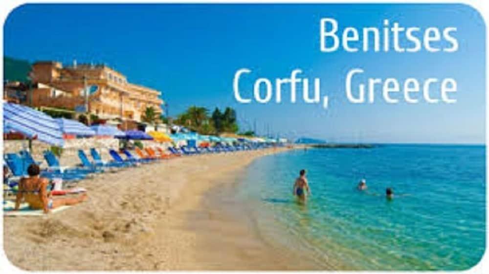 בניטסס Kerkyra Beach Hotel & Apartments מראה חיצוני תמונה